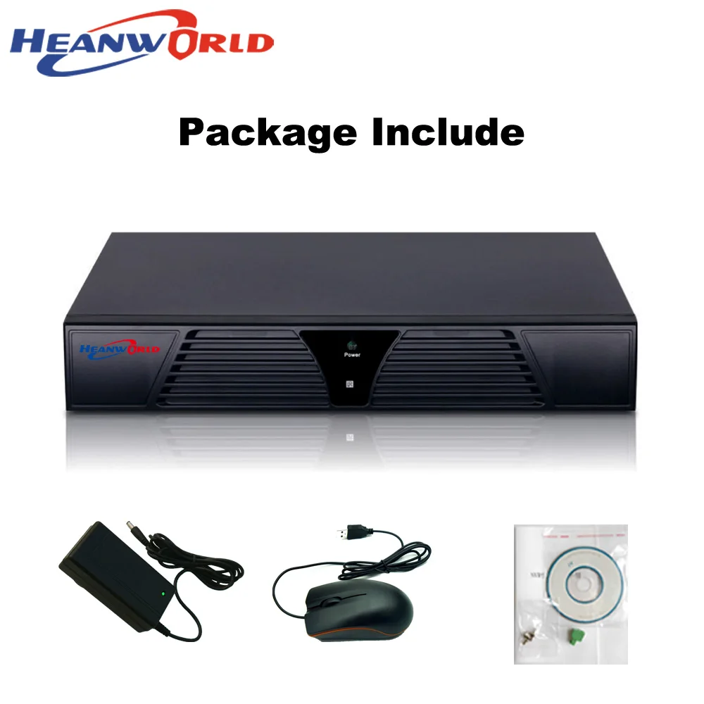 Видеорегистратор Heanworld super hd сетевая камера 16 каналов nvr p2p cloud h.265 + onvif система