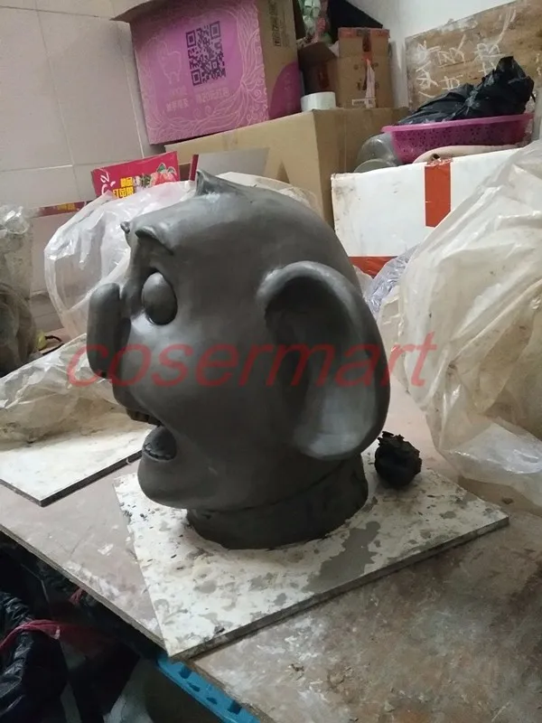 2016 Movie Sing Cosplay Buster Moon Latex  Mask Koala Animal Mask Halloween Party (2)_