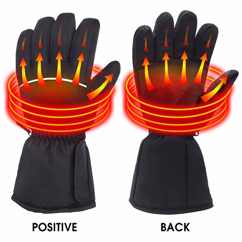 

Outdoor Hunting Electric Warm Waterproof Heated Gloves Battery Heating Gloves For Motorcycle Hunting Winter Warmer