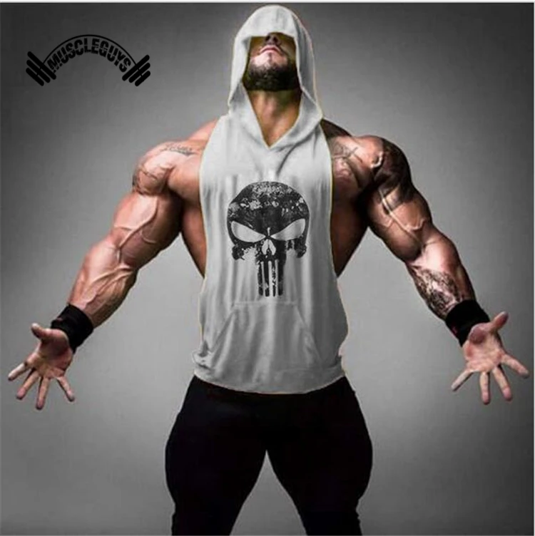 Muscleguys Brand Clothing font b Fitness b font Tank Top Men Stringer Golds Bodybuilding Muscle Shirt