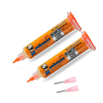 

2PCS 10cc Soldering Flux Paste RMA-UV10 BGA Flux Paste For Solder Station Soldering Iron Better Than NC-559-ASM Solder Paste