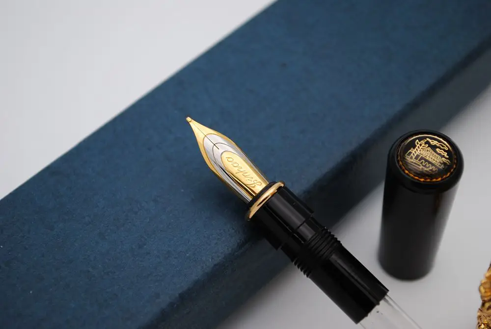 JINHAO Китайский дракон Роскошная авторучка M Nib