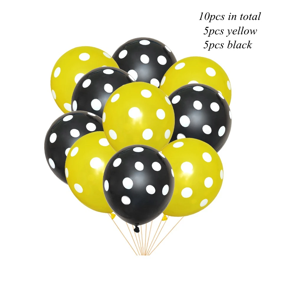 1Set Cute Honeybee Series Balloons Mommy To Bee Paper Banner Bee Cake Topper Baby Shower Kids Gift Birthday Party Decoration