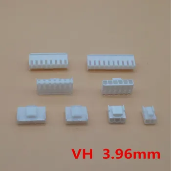 

50 PCS VH 3.96 2 3 4 5 6 7 8 9 10P Rubber Shell 3.96mm Connect Plug-in Unit Connection Terminal