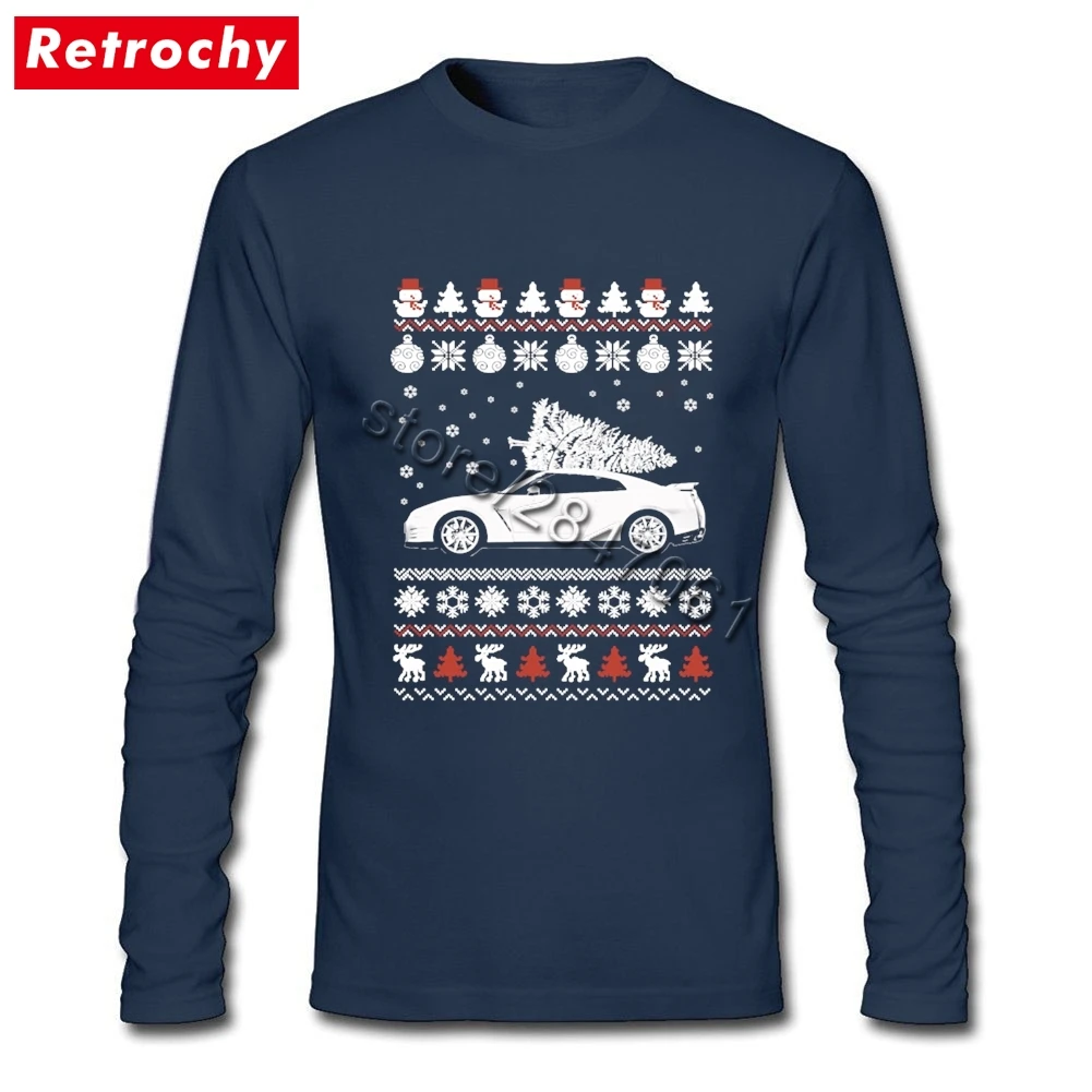 80 s Прохладный удивительный Рождественский свитер для R35 любителей футболка JDM Для мужчин французского бренда Длинные рукава терморубашка Мужская рубашки XXL Размеры