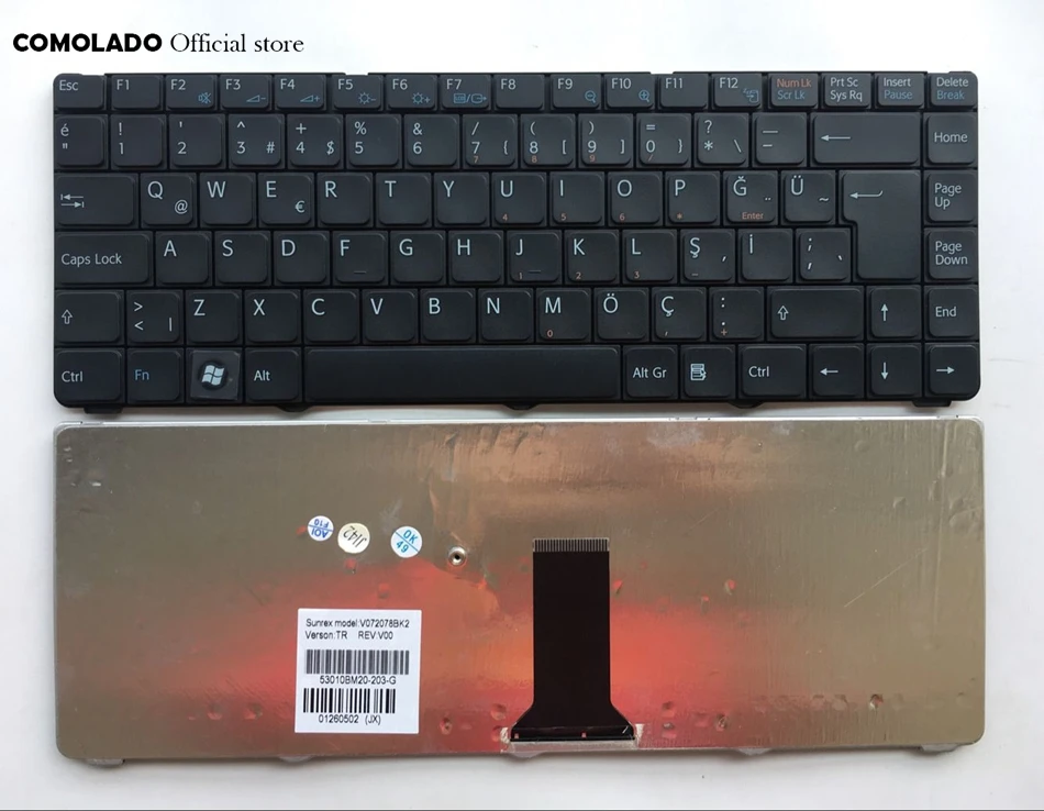

TR Turkish Keyboard For SONY VAIO VGN-NS20Z VGN-NS VGN-NR VGN-NR21MR VGN NS NR Black Keyboard TR Layout