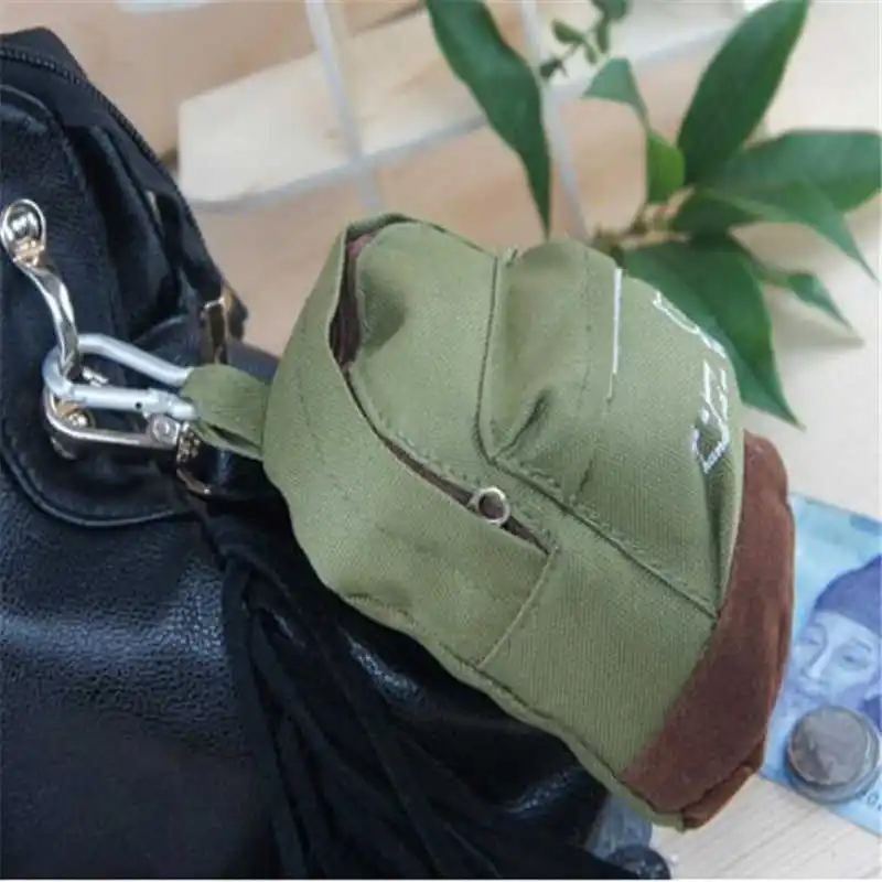 CHICDREAM 5 цветов модный мини рюкзак брелок-Кошелек для монет мультфильм кошелек сумка брелок кулон для женщин - Цвет: Green