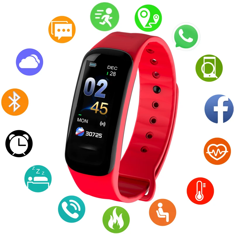

BANGWEI New Fashion Brand Sport Mens Smart Watch bracelet Bluetooth Heart Rate Sleep Monitor Men Fitness Pedometer LED Clock+Box