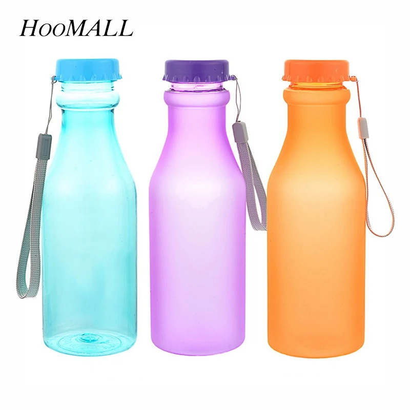 

Hoomall 550ML Portable Leak-proof Water Bottle Outdoor Travel Tour Hiking Sport Bottles Kettle Drinkware Kitchen Accessories