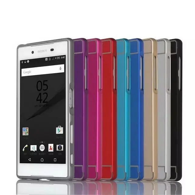 bilder für Für sony xperia z5 compact z5 premium abdeckung 4,6 5,5-zoll metall aluminium + pc zurück case abdeckung für sony xperia z5 mini telefon case bilder für Für sony xperia z5 compact z5 premium abdeckung 4,6 5,5-zoll metall aluminium + pc zurück case abdeckung für sony xperia z5 mini telefon case