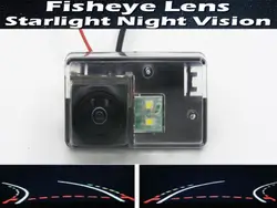1080 P Fisheye LensTrajectory треков Автомобильная камера заднего вида для peugeot 206 207 306 307 седан 308 406 407 5008 Partner tepee