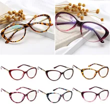 Новые очки, Прозрачная женская оправа, очки большого размера, оправа для очков в стиле кошачьи глаза, прозрачные линзы