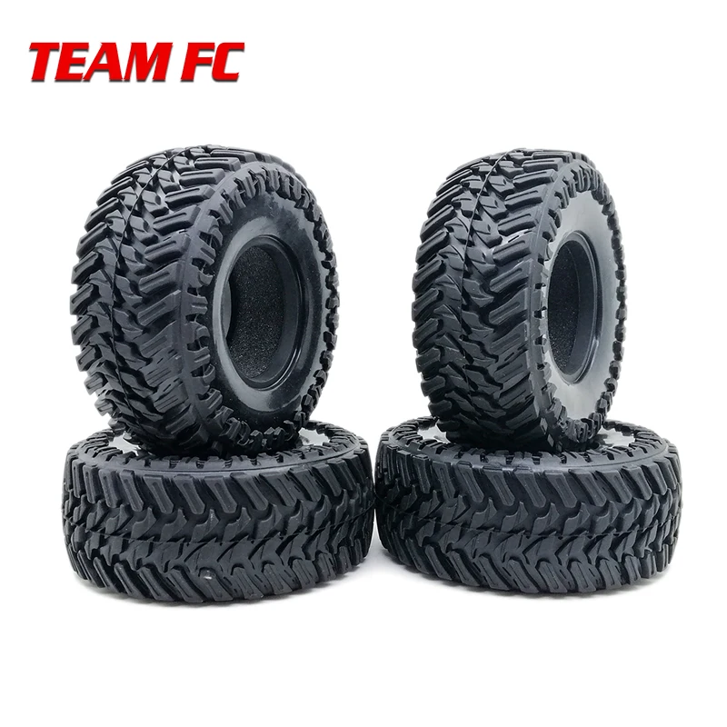 Swiftswan 4 Pcs 1.9 Inch 110mm Rubber 1//10 Rock Crawler Tires Tyre for D90 SCX10 AXIAL RC4WD TF2 RC Car
