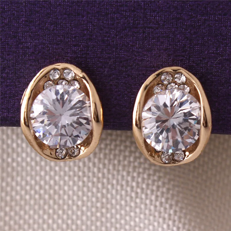 Серьги клипсы женские круглые с фианитом 4 цвета|clip on earrings|clip onclip earrings rhinestone |