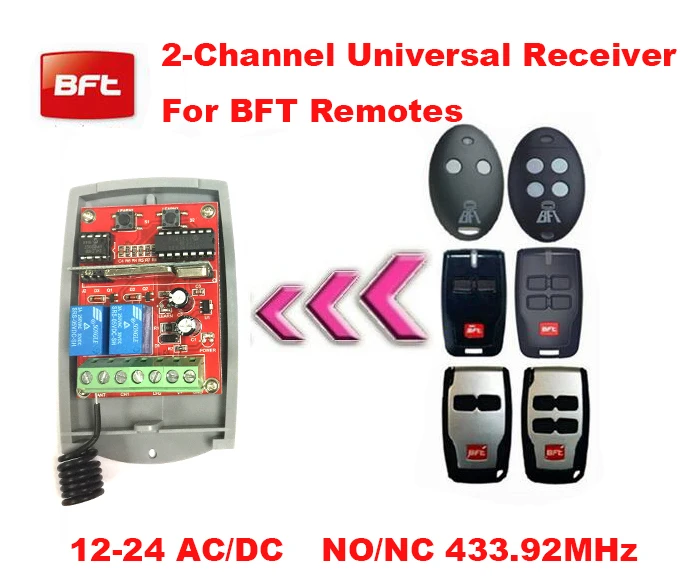 

BFT BENINCA DEA DITEC FAAC rolling Code Receiver 433.92MHz