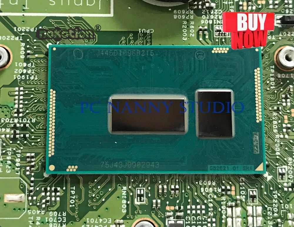 PCNANNY 0NXCCW для Dell Vostro 15 3549 материнская плата ноутбука 3025U DDR3L 13302 1