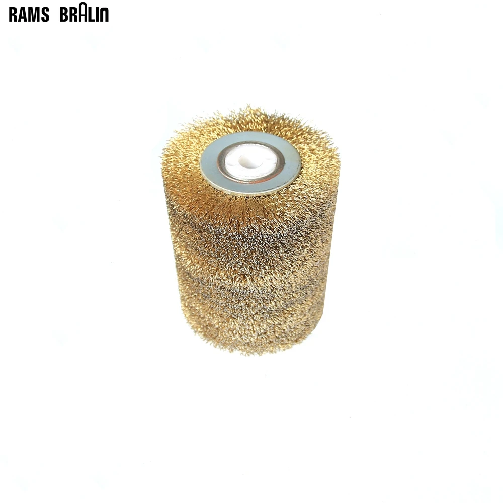 100*120*13mm Steel Wire Brush Grinding Wheel for 9741 Wheel Sander