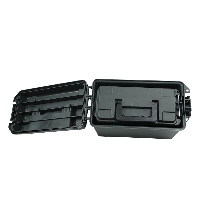 Military Style Storage Plastic Ammo Box, High Strength, Lightweight