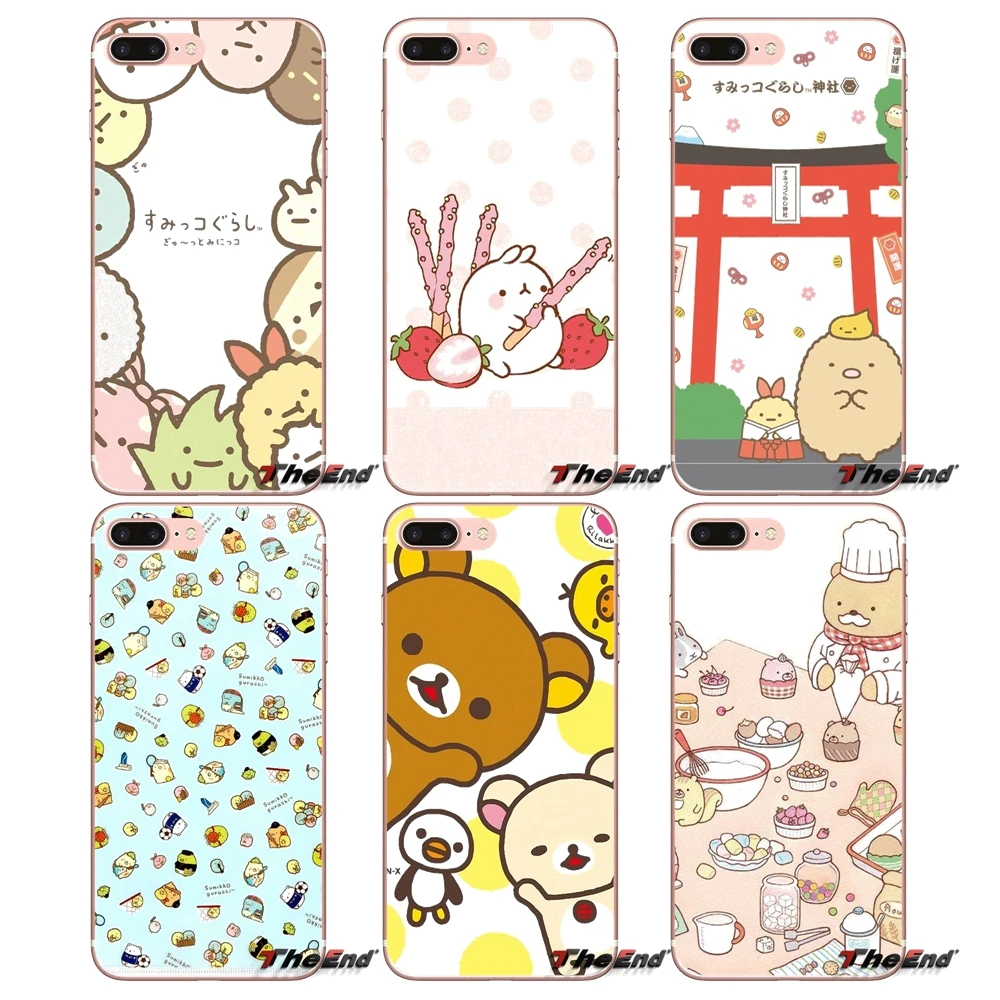 Мягкий силиконовый чехол sumikko gurashi Art для Xiaomi Redmi 4 3 3S Pro Mi3 Mi4 Mi4i Mi4C Mi5 Mi5S Mi Max Note 2 |