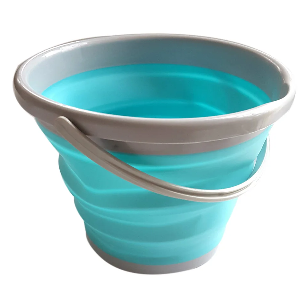 DSGS Collapsible Folding Pop Up 5L Buckets Lids Camping NEW, Bluein Water Bags from Sports