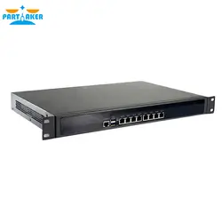 8 LAN 82574L гигабитный Ethernet брандмауэр Appliace 1U VPN брандмауэр Intel i7 2677 м брандмауэр аппаратные средства с 4 г оперативная память 64 SSD