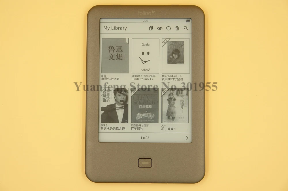 Tolino Shine читалка Книга 6 дюймов светильник сенсорным экраном e-ink электронных книг 1024x758 4 Гб электронные книги читатель