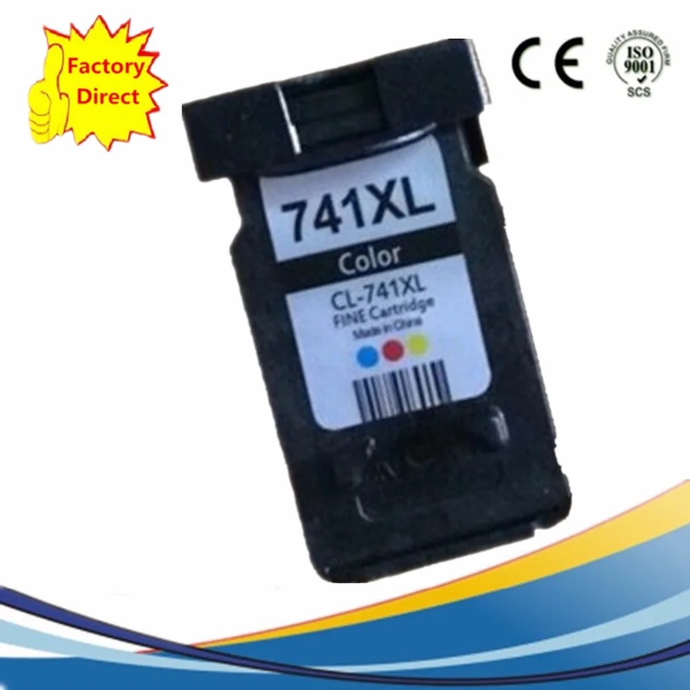CL 741 XL 741XL CL741 CL741XL чернильные картриджи восстановленные Pixma MG2180 MG3180 MG4180 MG4280 MG2170|ink