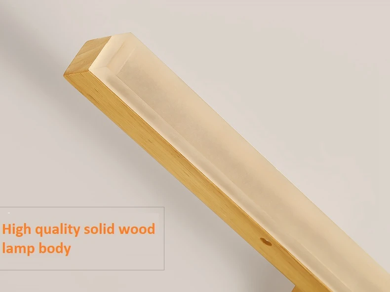 Creative Solid Wood Mirror Headlights Simple Chinese Living Room Wall Lamp (12)