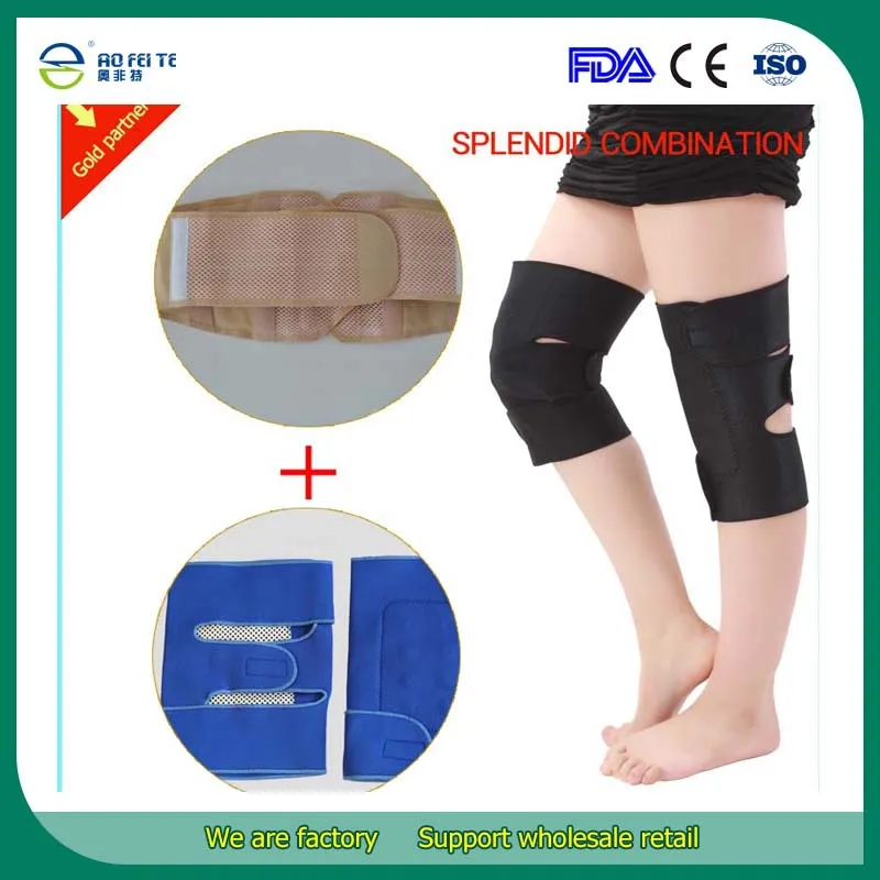 Therapy Heated Neoprene Knee Support Brace approved Orthopedic