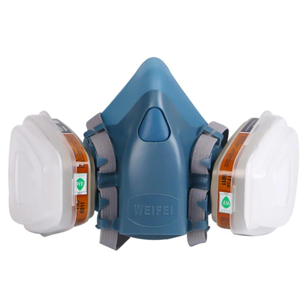 7 в 1 костюм Пылезащитная маска для распыления краски украшения респиратор строительные инструменты формальдегид дымка маска для защиты от смога
