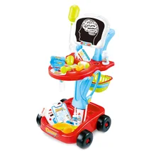 Дети ролевые игры медицинские игрушки Набор доктор комплект с имитацией электрокардиограмма игрушки доктора Ролевые для девочек мальчиков малышей