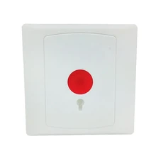 Автоматический сброс NC/без опций, кнопка паники, пластиковый переключатель для системы сигнализации, огнеупорный корпус, аварийный переключатель