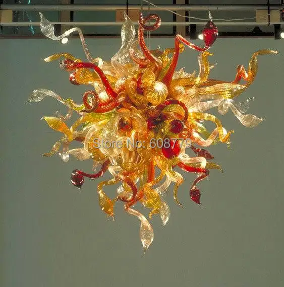 

Free Shipping Hand Blown Glass Murano Chandelier