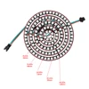 DC5V Individual Addressable WS2812B pixel Ring 1 8 16 24 35 45 LEDs Led Module Led Pixel RGB Strip Light Board ► Photo 2/6