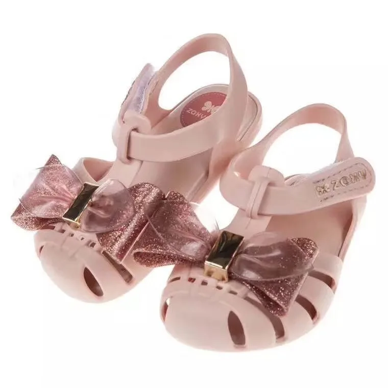 

Mini Melissa 2019 New Original Girl Jelly Sandals Kids Sandals Children Beach Shoes Toddler Shoes