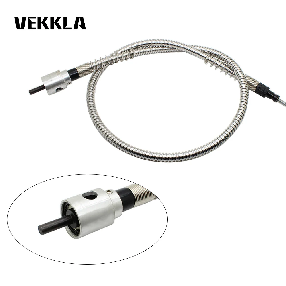 6mm Metal Steel Soft Flex woodworking engraving Flexible Shaft Shank