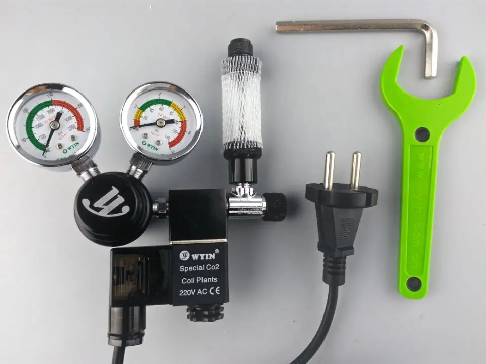 probleme kit co2 EU-Plug-Aquarium-font-b-Co2-b-font-decompression-table-carbon-electromagnetic-large-precision-micrometering-valve