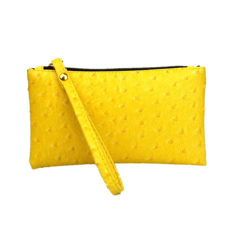 

2018 New Fashion Pu Leather Women Wallets Small Coin Purse Phone Key Hand Bag Clutch Zipper Organizer Girl Long Wristlet Handbag
