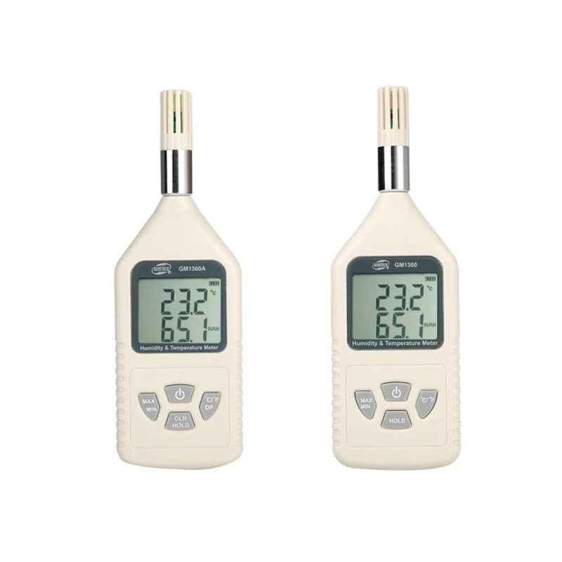 

GM1360/GM1360A digital temperature humidity meter electronic high-precision household indoor outdoor therometer hygrometer