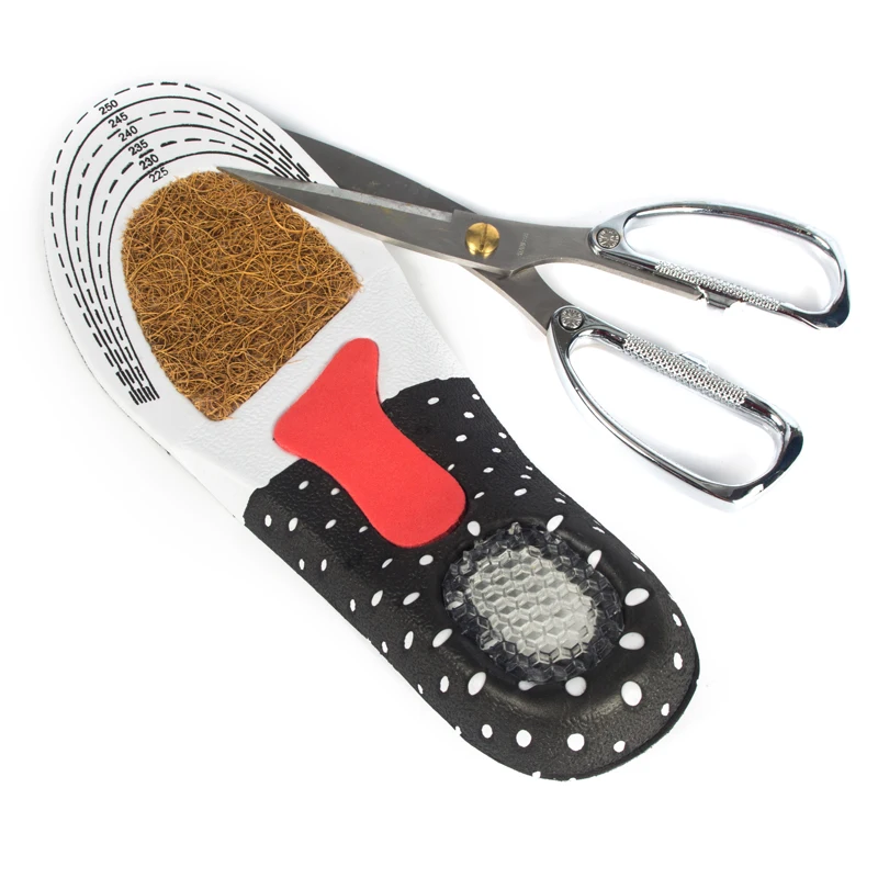 

MYLEY Insoles Feet Care Sport Insoles Shock Absorption Pads Orthotic Arch Support Anti-Slip Soft Insole Pad For Men and Women