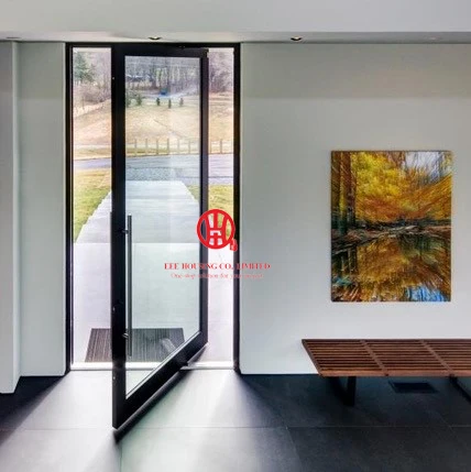 Aluminum front door