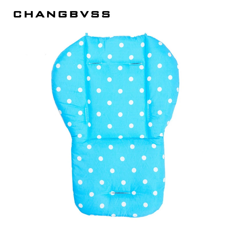 

5 Colors Cheap Baby Stroller Cushion, Pram Padding Liner/Car Seat Pad Waterproof Child Pushchair Feeding Chair Thick Mat