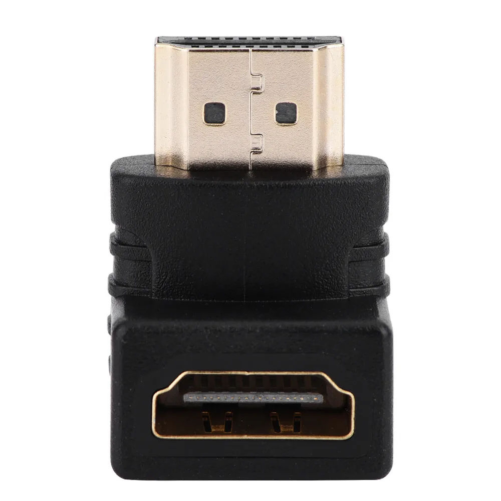 VBESTLIFE HDMI Мужской к HDMI Женский Кабель адаптер, преобразователь, удлинитель 270/90 градусов для 1080P HDTV HDMI адаптер