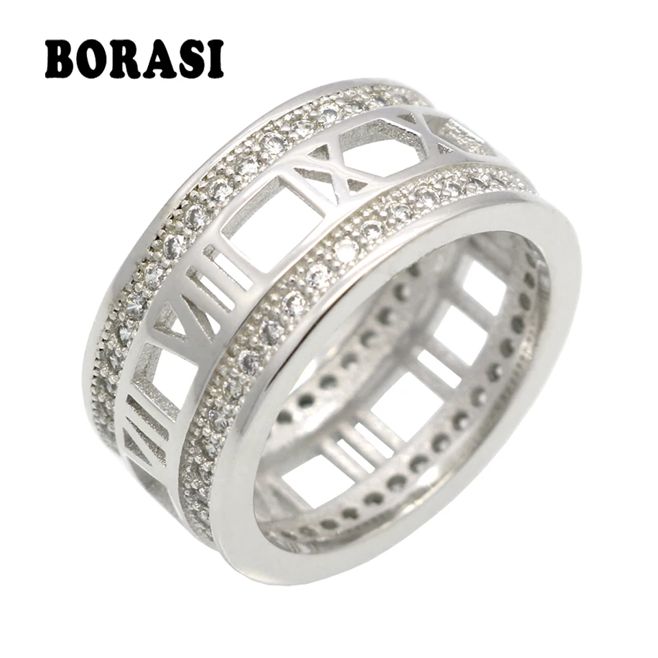 Женское кольцо из циркония серебристого цвета|crystal rings for women|crystal ring925 sterling silver ring |