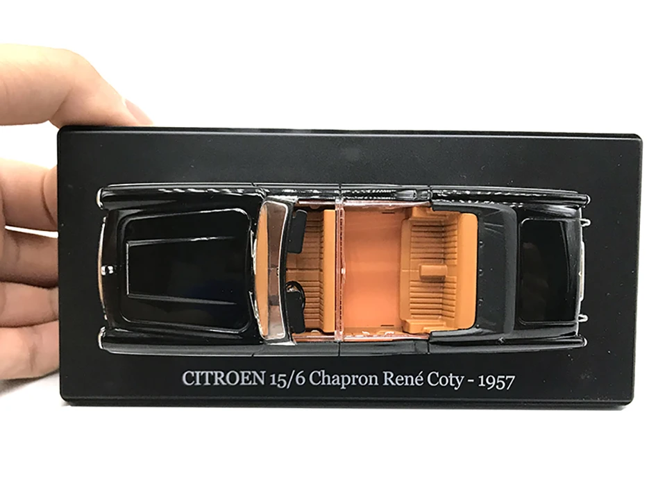 Diecast 143 norev model cars CITROEN 156 CHAPRON RENE COTY-1957 High simulation retro collection gift Metal model toy car (3)