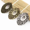 Fit 18x25mm Cabochons  Antique Silver/Gold Cameo/Glass Frame bezel Settings Tray Blank DIY Accessory Making 3pcs/lot K02601 ► Photo 1/6