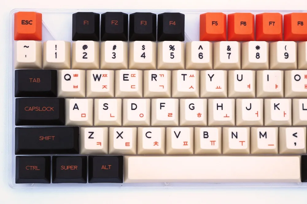 Carbon 125/172 клавиш PBT keycap краситель сублимированный корейский тип Cherry MX Переключатель Keycap для механической игровой клавиатуры