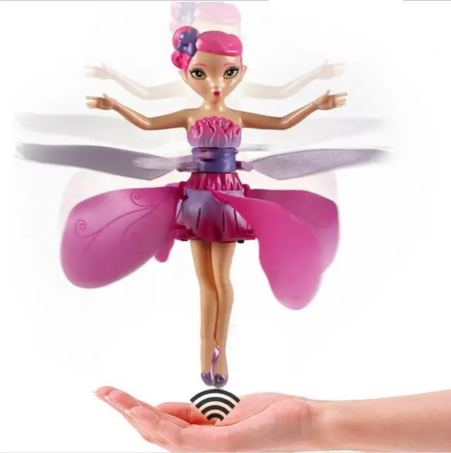 Hot Sale Doll for Girls Princess Doll Flying RC Helicopter Flying Dolls