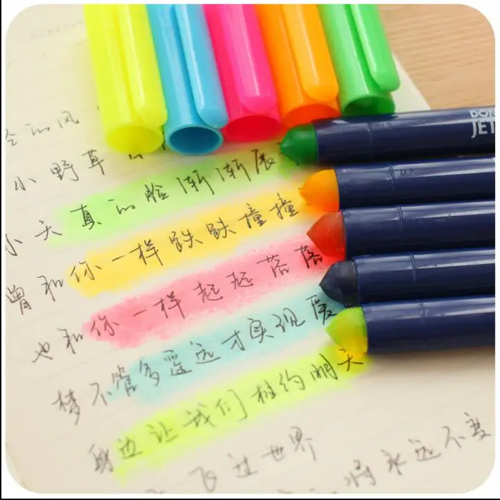 Candy color Inkless markers pen Highlighter album scrapbooking diy Gift