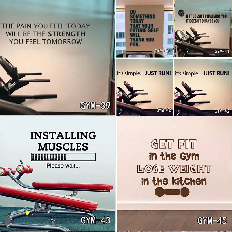 

Don't Stop When You Are Tired Stop When You Are Done Vinyl Wall Decals Motivatio Home Gym Design Wall Sticker Quotes Home Decor